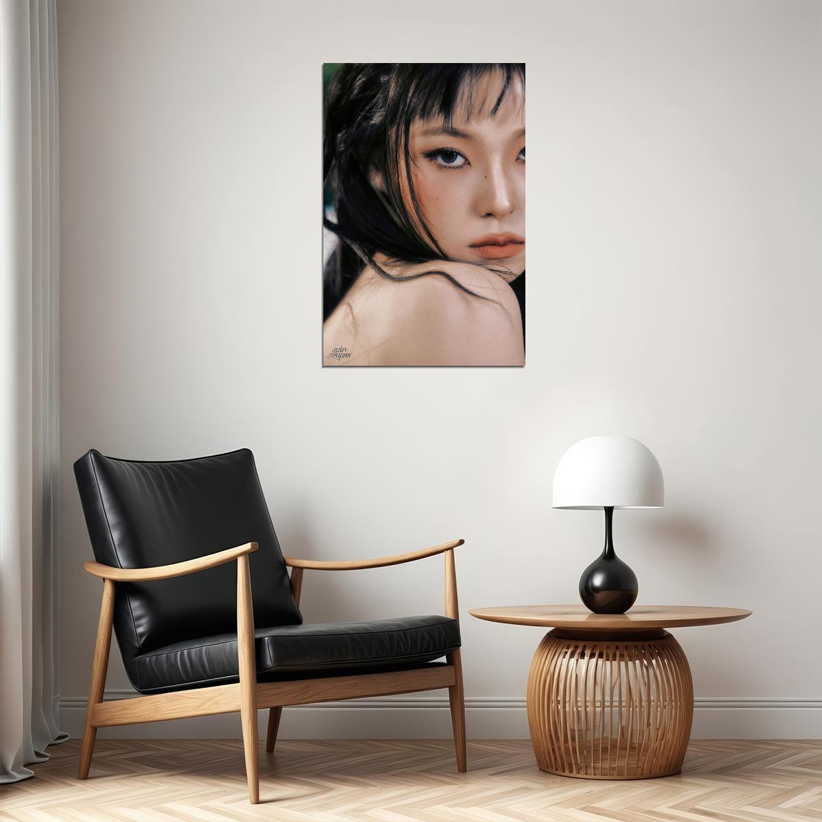 Nmixx Kyujin Poster Fe3o4 Forward Ep Concept Photo Print K-Pop Home Decor For Living Room Aesthetic Kpop Female Girl Group