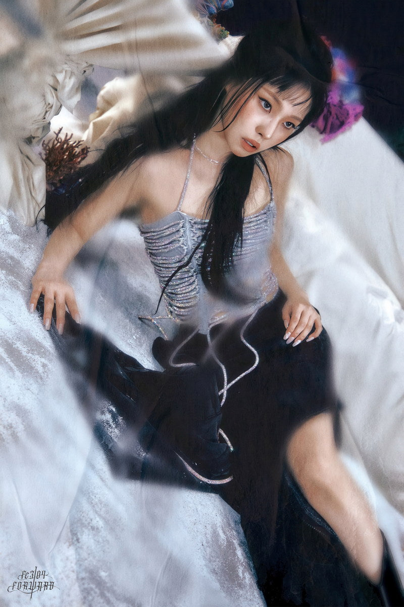 Nmixx Kyujin Poster Fe3o4 Forward Ep Concept Photo Print K-Pop Home Decor For Living Room Aesthetic Kpop Female Girl Group