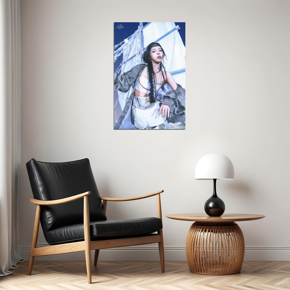 Nmixx Kyujin Poster Fe3o4 Forward Ep Concept Photo Print K-Pop Home Decor For Living Room Aesthetic Kpop Female Girl Group