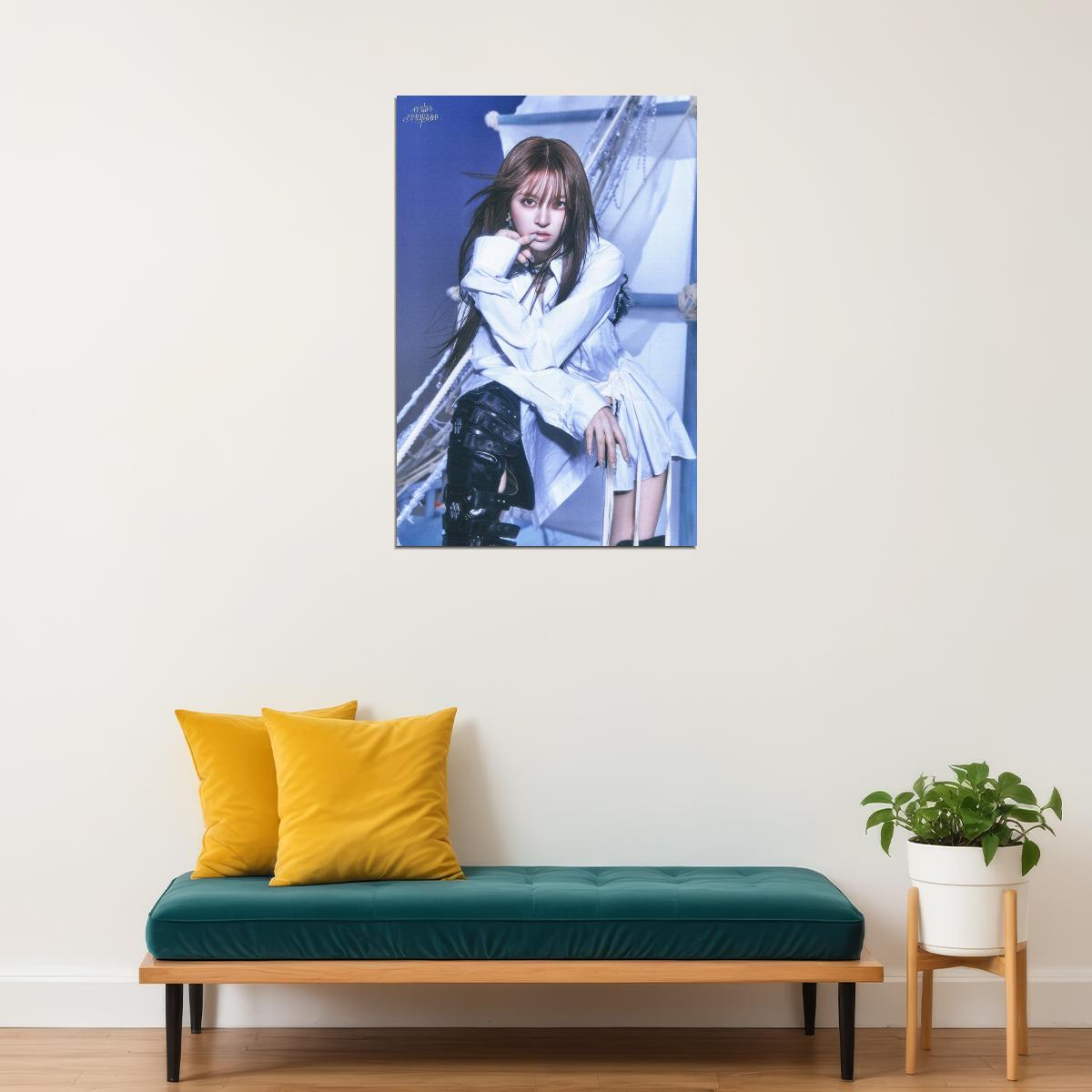 Nmixx Lily Poster Fe3o4 Forward Ep Concept Photo Print K-Pop Home Decor For Living Room Aesthetic Kpop Female Girl Group
