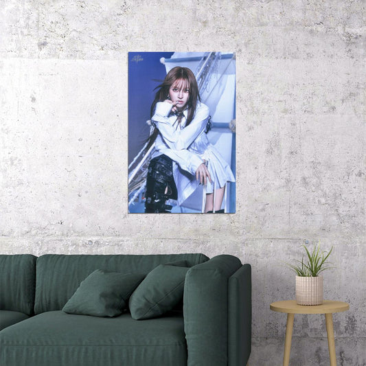 Nmixx Lily Poster Fe3o4 Forward Ep Concept Photo Print K-Pop Home Decor For Living Room Aesthetic Kpop Female Girl Group - xonomax