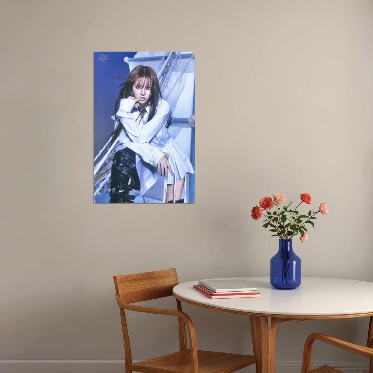 Nmixx Lily Poster Fe3o4 Forward Ep Concept Photo Print K-Pop Home Decor For Living Room Aesthetic Kpop Female Girl Group