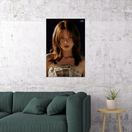 Nmixx Lily Poster Fe3o4 Forward Ep Concept Photo Print K-Pop Home Decor For Living Room Aesthetic Kpop Female Girl Group - xonomax