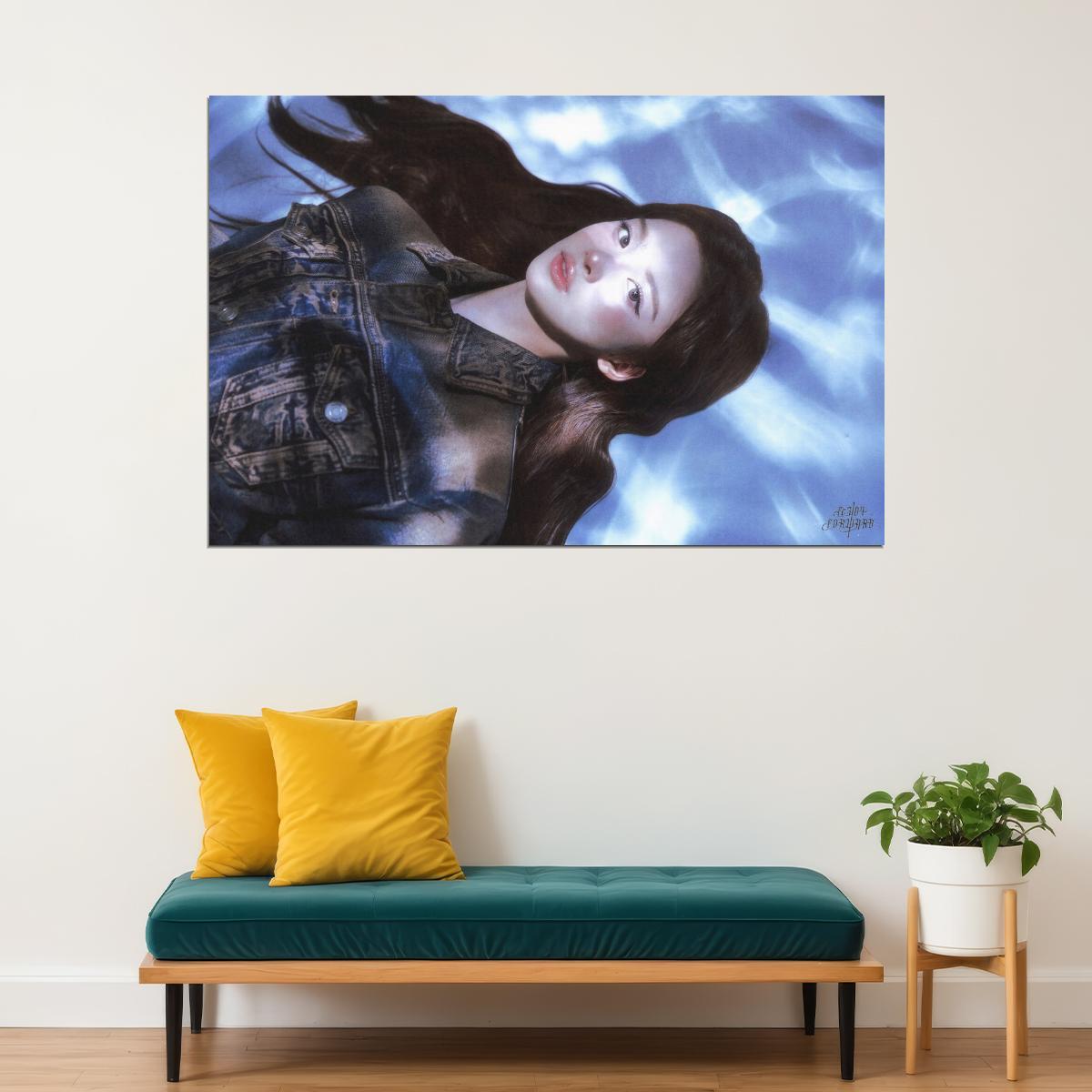 Nmixx Sullyoon Poster Fe3o4 Forward Ep Concept Photo Print K-Pop Home Decor For Living Room Aesthetic Kpop Female Girl Group
