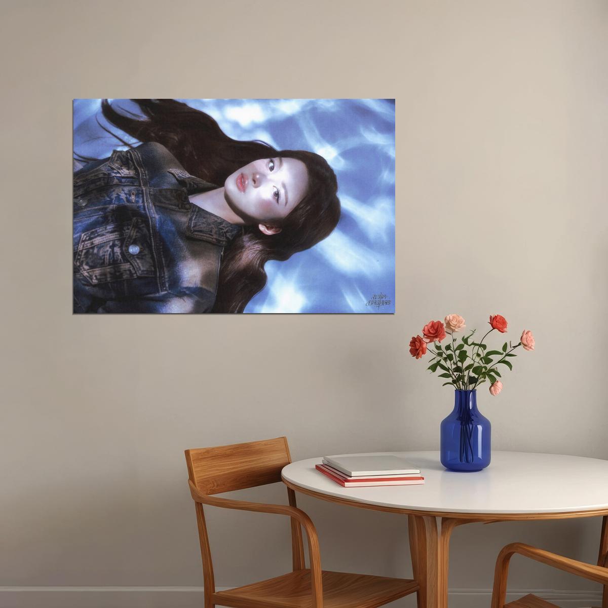 Nmixx Sullyoon Poster Fe3o4 Forward Ep Concept Photo Print K-Pop Home Decor For Living Room Aesthetic Kpop Female Girl Group