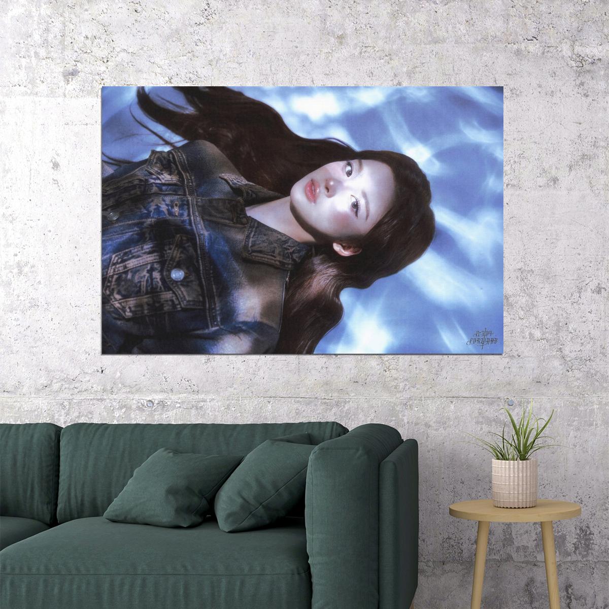 Nmixx Sullyoon Poster Fe3o4 Forward Ep Concept Photo Print K-Pop Home Decor For Living Room Aesthetic Kpop Female Girl Group