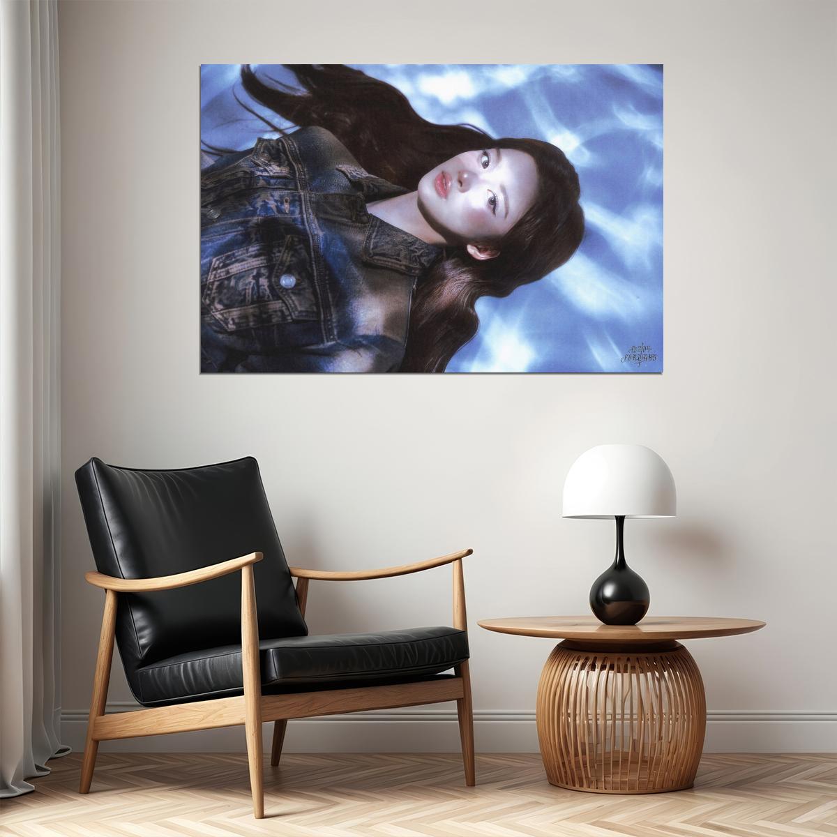 Nmixx Sullyoon Poster Fe3o4 Forward Ep Concept Photo Print K-Pop Home Decor For Living Room Aesthetic Kpop Female Girl Group