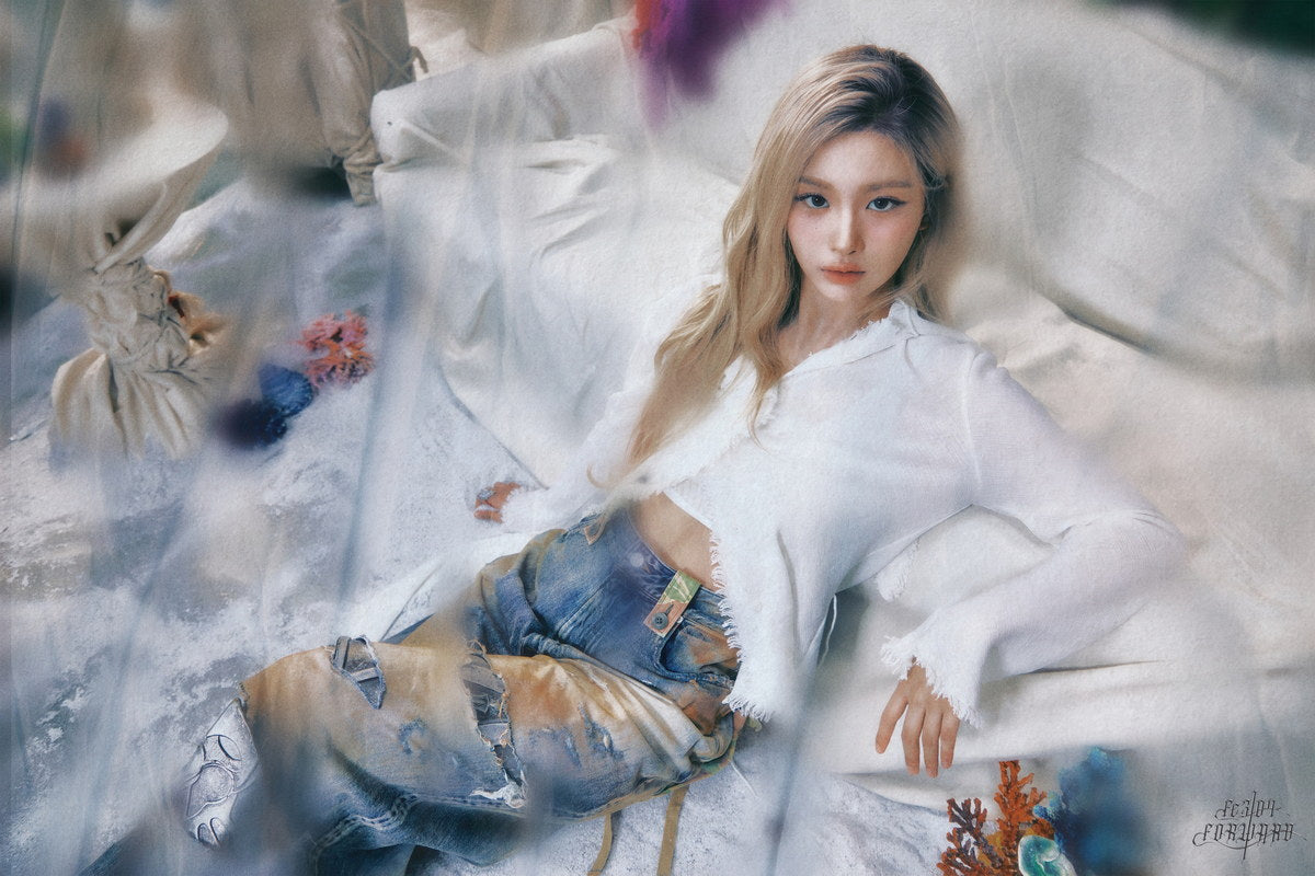 Nmixx Sullyoon Poster Fe3o4 Forward Ep Concept Photo Print K-Pop Home Decor For Living Room Aesthetic Kpop Female Girl Group