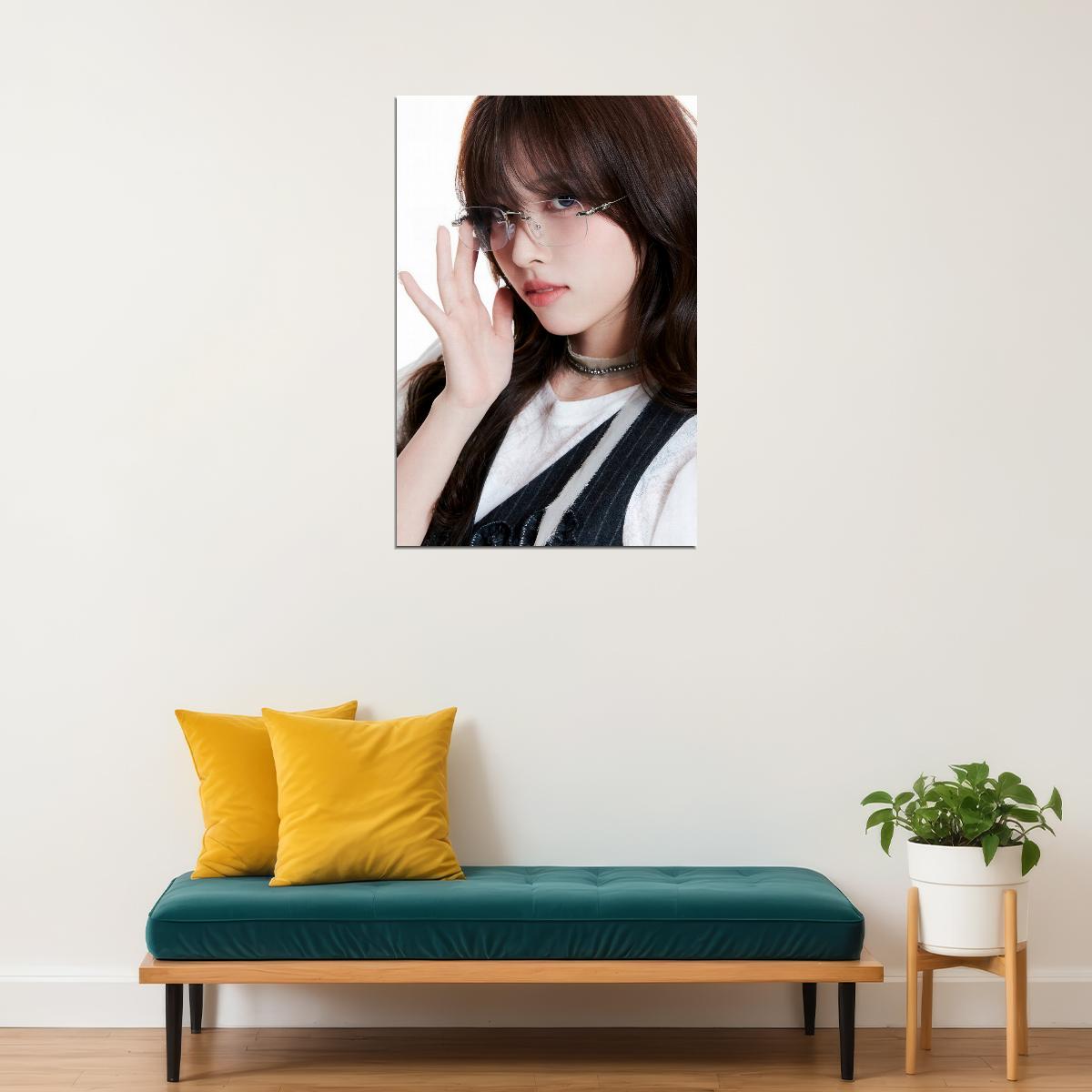 Rescene May Poster Glow Up Album Me Concept Photo Print K-Pop Home Decor For Living Room Aesthetic Kpop Female Girl Group - xonomax
