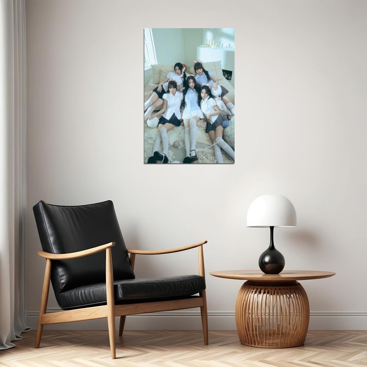 Rescene Poster Glow Up Album We Concept Photo Print K-Pop Home Decor For Living Room Aesthetic Kpop Female Girl Group