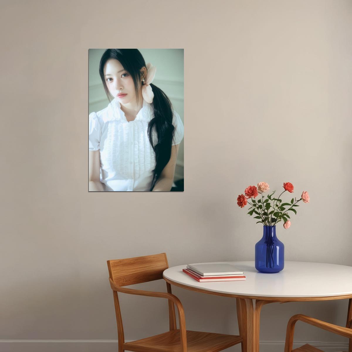 Rescene Liv Poster Glow Up Album We Concept Photo Print K-Pop Home Decor For Living Room Aesthetic Kpop Female Girl Group