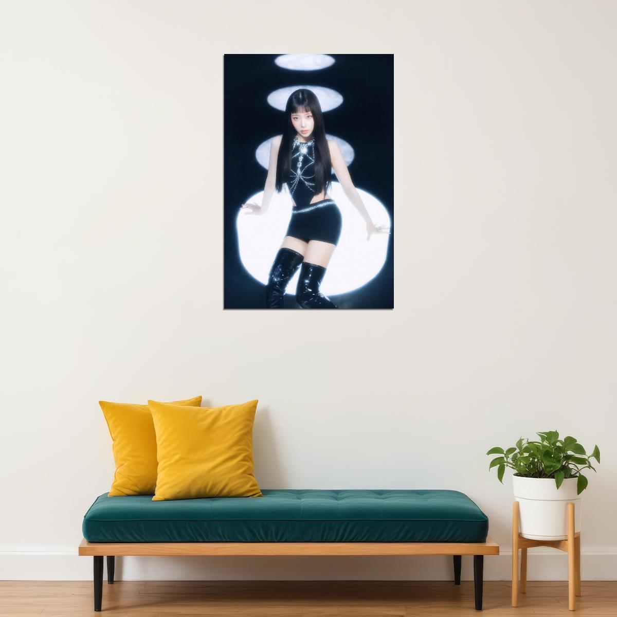 Stayc 2025 Tour Poster Stay Tuned In Seoul Concept Photo Print K-Pop Home Decor For Living Room Aesthetic Kpop Female Girl Group - xonomax