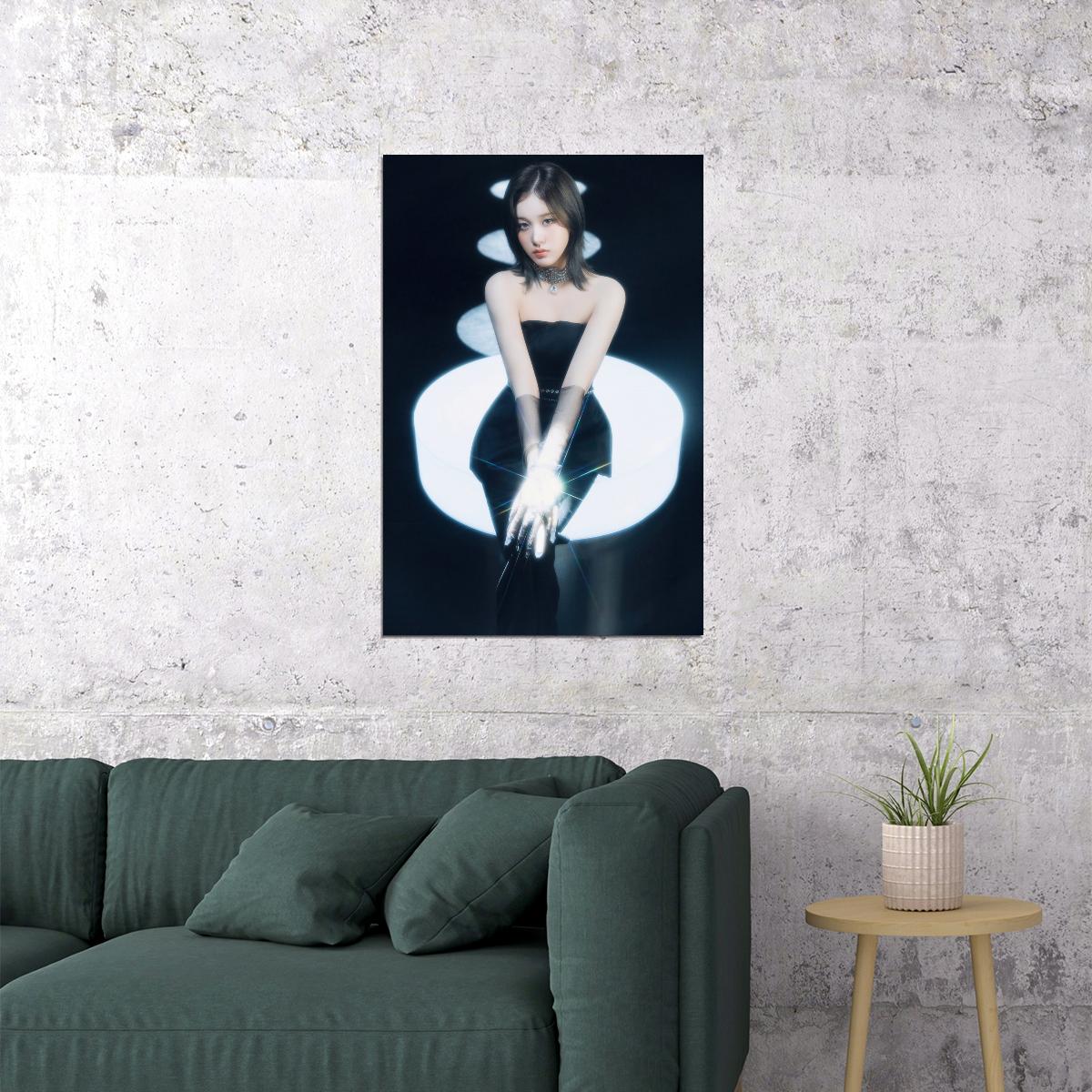 Stayc 2025 Tour Poster Stay Tuned In Seoul Concept Photo Print K-Pop Home Decor For Living Room Aesthetic Kpop Female Girl Group - xonomax