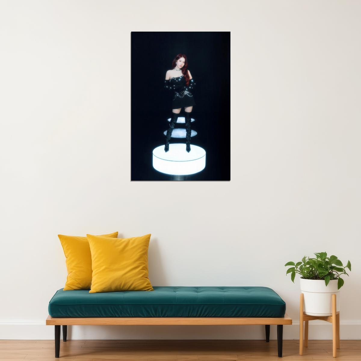 Stayc 2025 Tour Poster Stay Tuned In Seoul Concept Photo Print K-Pop Home Decor For Living Room Aesthetic Kpop Female Girl Group