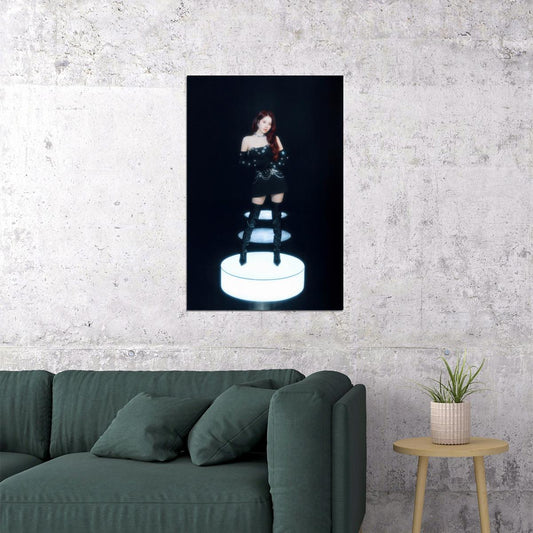Stayc 2025 Tour Poster Stay Tuned In Seoul Concept Photo Print K-Pop Home Decor For Living Room Aesthetic Kpop Female Girl Group - xonomax
