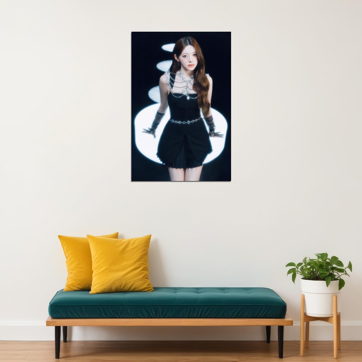 Stayc 2025 Tour Poster Stay Tuned In Seoul Concept Photo Print K-Pop Home Decor For Living Room Aesthetic Kpop Female Girl Group - xonomax