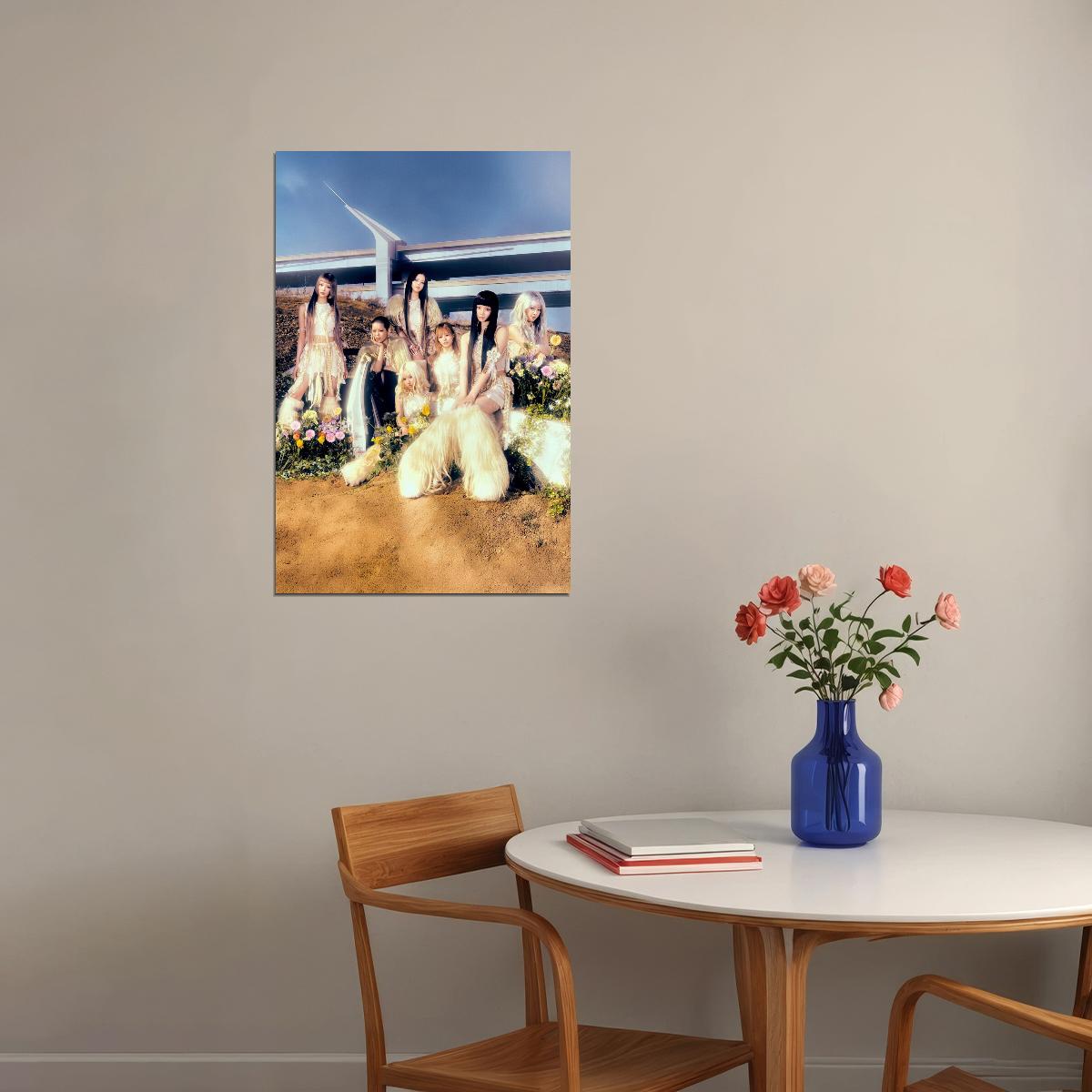 Xg Is This Love Poster Print K-Pop Home Decor For Living Room Aesthetic Kpop Female Girl Group - xonomax