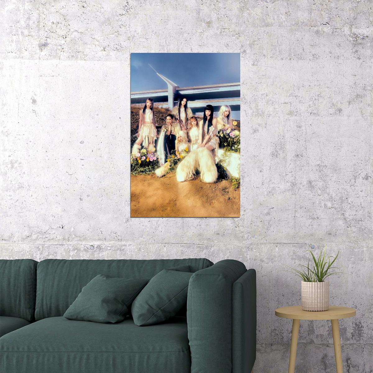 Xg Is This Love Poster Print K-Pop Home Decor For Living Room Aesthetic Kpop Female Girl Group