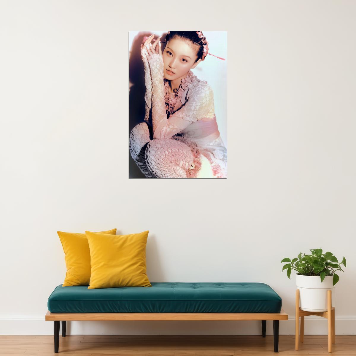 Xg Chisa Is This Love Poster Print K-Pop Home Decor For Living Room Aesthetic Kpop Female Girl Group - xonomax