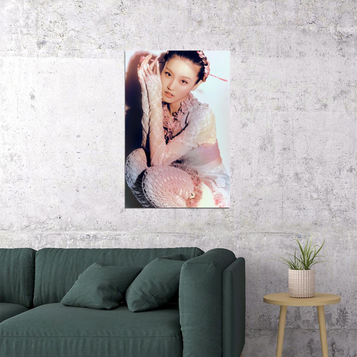 Xg Chisa Is This Love Poster Print K-Pop Home Decor For Living Room Aesthetic Kpop Female Girl Group