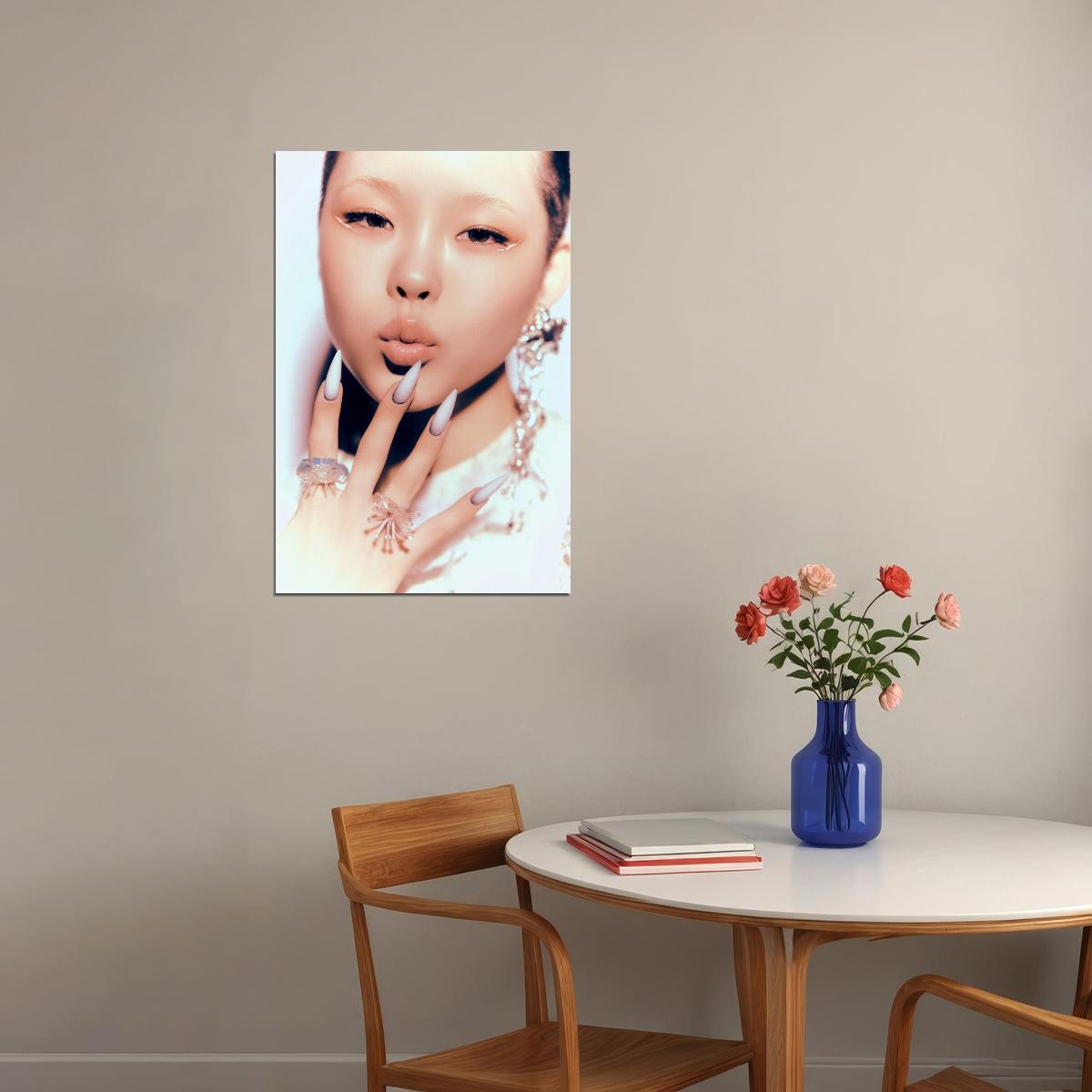 Xg Cocona Is This Love Poster Print K-Pop Home Decor For Living Room Aesthetic Kpop Female Girl Group - xonomax