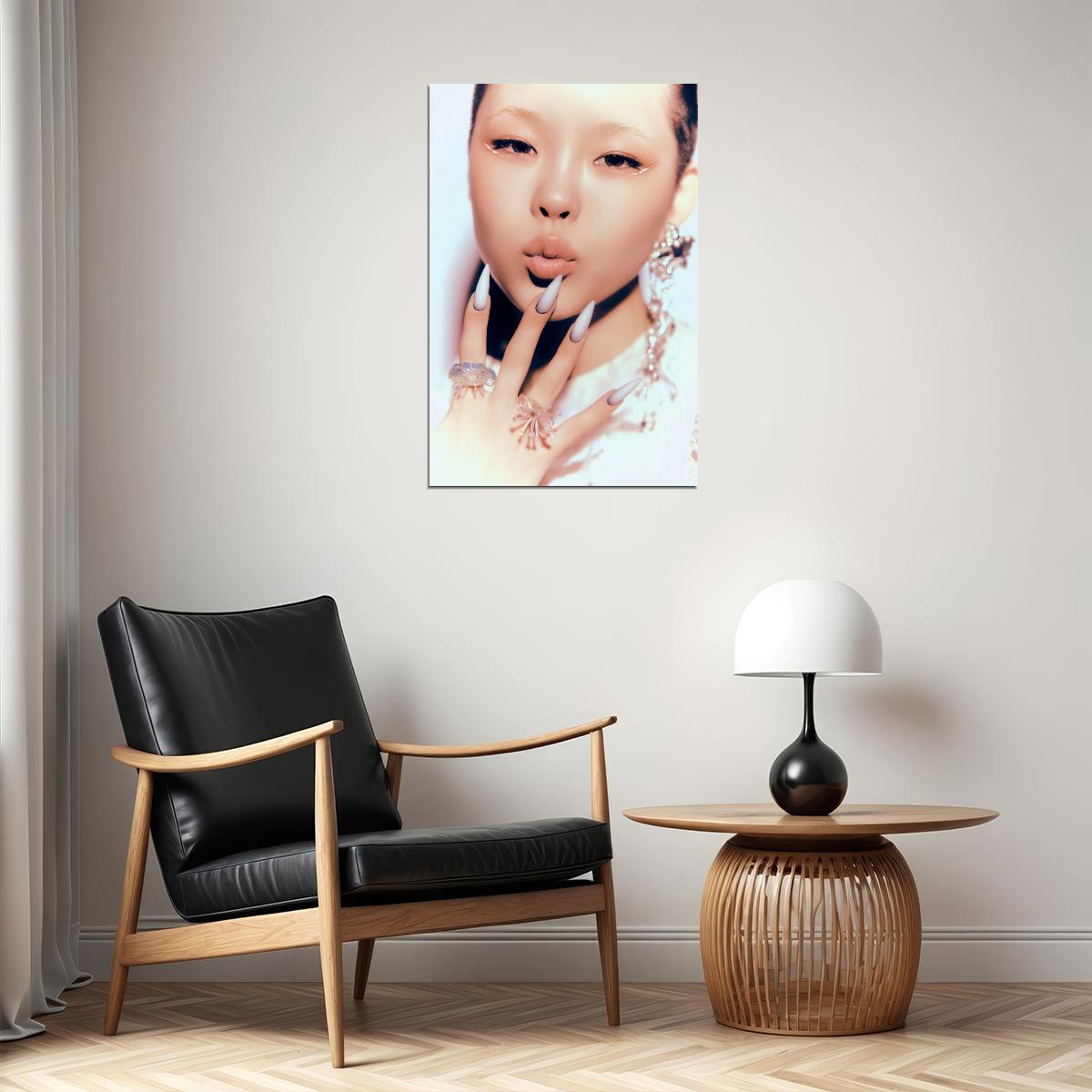 Xg Cocona Is This Love Poster Print K-Pop Home Decor For Living Room Aesthetic Kpop Female Girl Group - xonomax
