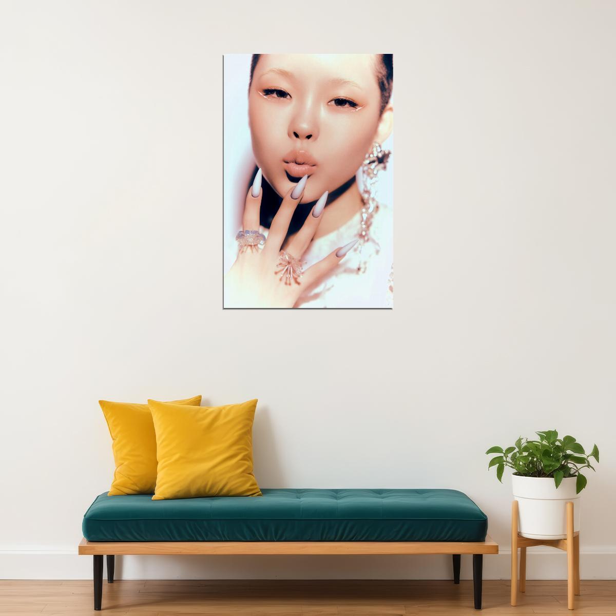 Xg Cocona Is This Love Poster Print K-Pop Home Decor For Living Room Aesthetic Kpop Female Girl Group - xonomax