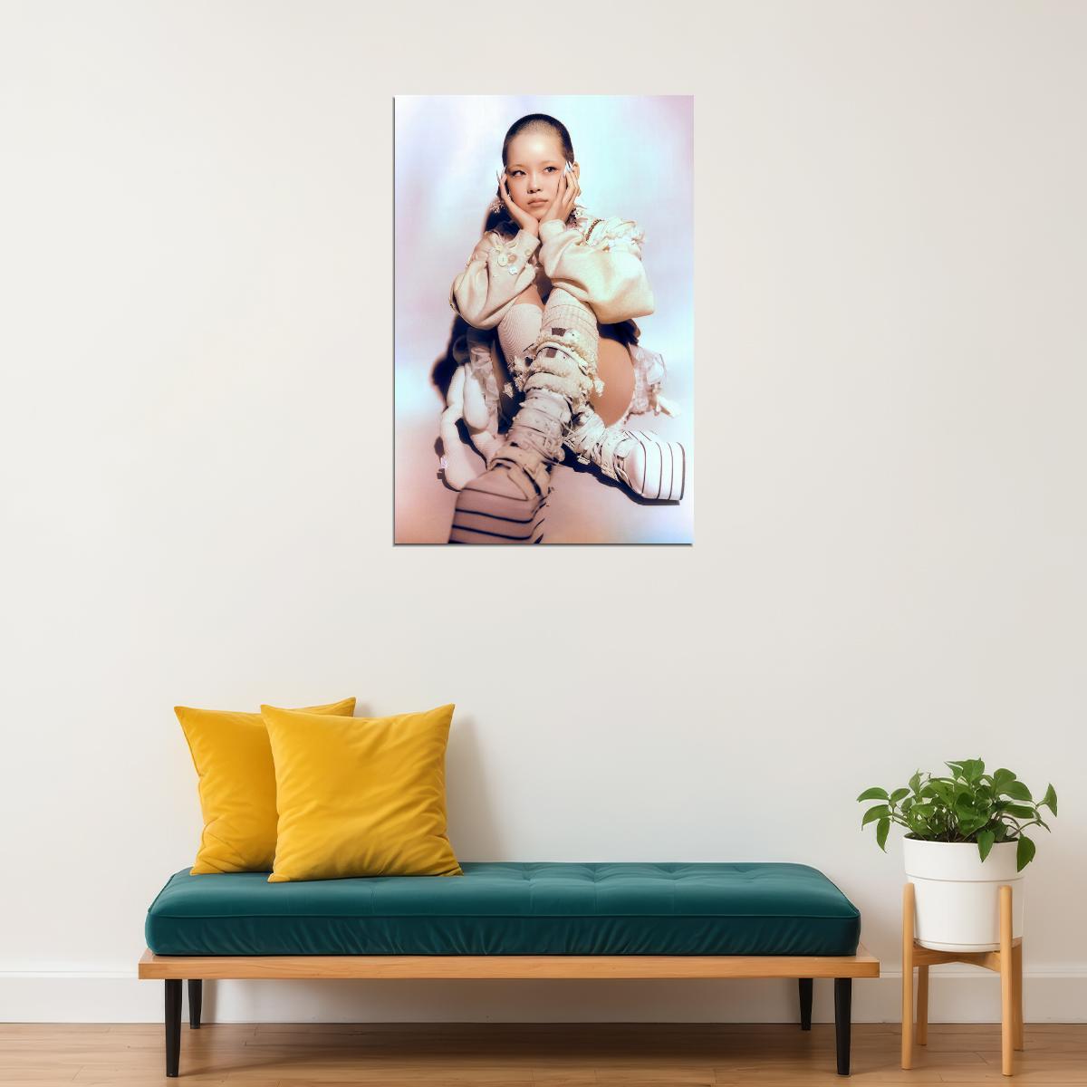 Xg Cocona Is This Love Poster Print K-Pop Home Decor For Living Room Aesthetic Kpop Female Girl Group - xonomax