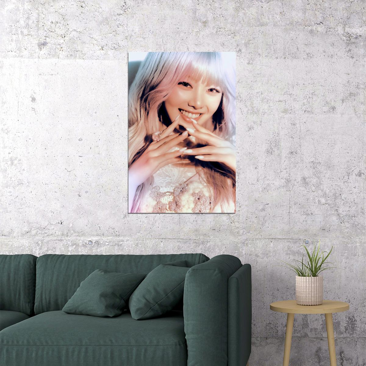 Xg Hinata Is This Love Poster Print K-Pop Home Decor For Living Room Aesthetic Kpop Female Girl Group