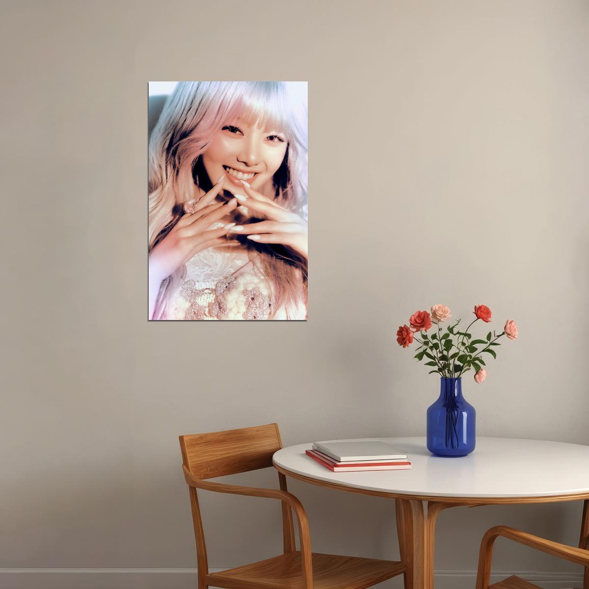 Xg Hinata Is This Love Poster Print K-Pop Home Decor For Living Room Aesthetic Kpop Female Girl Group - xonomax