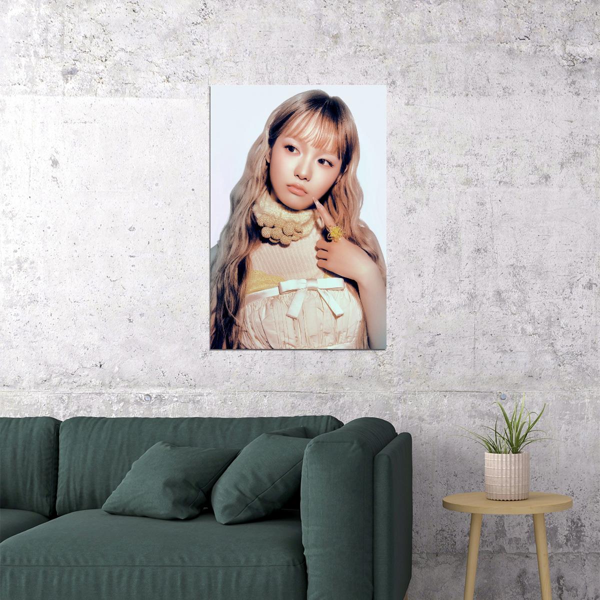 Xg Juria Is This Love Poster Print K-Pop Home Decor For Living Room Aesthetic Kpop Female Girl Group - xonomax