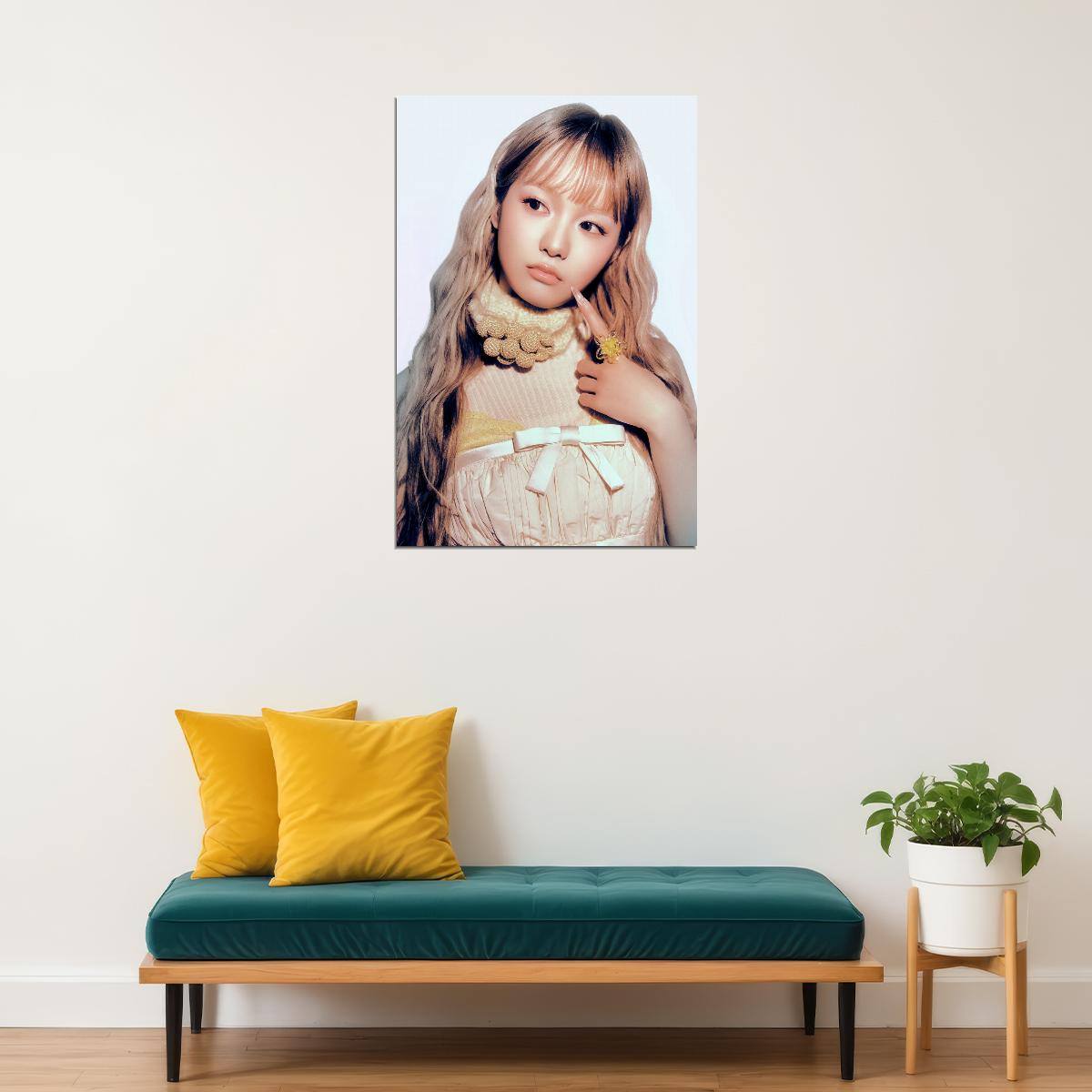 Xg Juria Is This Love Poster Print K-Pop Home Decor For Living Room Aesthetic Kpop Female Girl Group