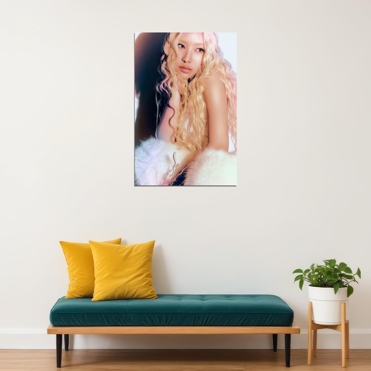 Xg Maya Is This Love Poster Print K-Pop Home Decor For Living Room Aesthetic Kpop Female Girl Group