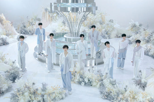 Zerobaseone Zb1 Poster Blue Paradise Album Hide Concept Photo Print K-Pop Home Decor For Living Room Aesthetic Kpop Male Boys Group Boy Band - xonomax