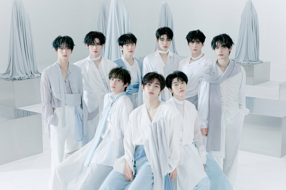 Zerobaseone Zb1 Poster Blue Paradise Album Hide Concept Photo Print K-Pop Home Decor For Living Room Aesthetic Kpop Male Boys Group Boy Band - xonomax