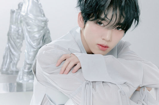 Zerobaseone Zb1 Han Yujin Poster Blue Paradise Album Hide Concept Photo Print K-Pop Home Decor For Living Room Aesthetic Kpop Male Boys Group Boy Band - xonomax