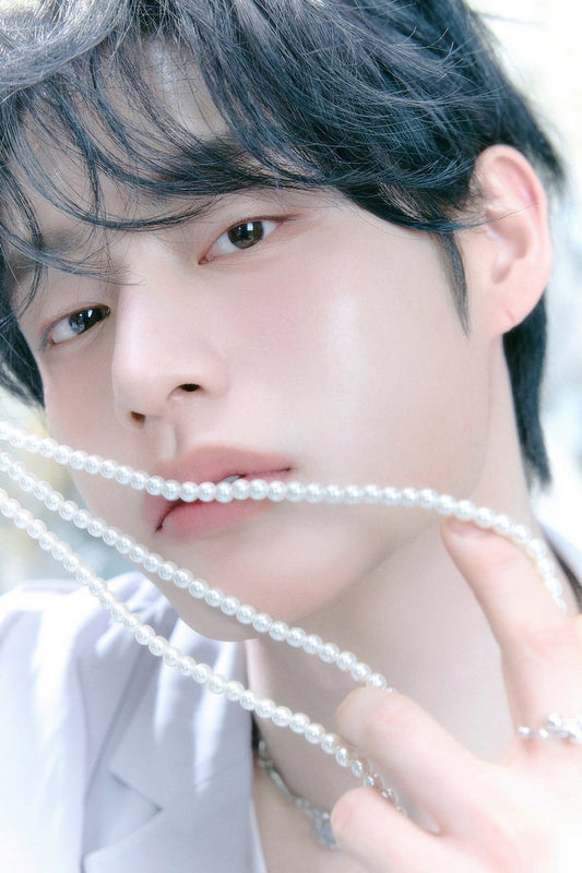 Zerobaseone Zb1 Kim Jiwoong Poster Blue Paradise Album Hide Concept Photo Print K-Pop Home Decor For Living Room Aesthetic Kpop Male Boys Group Boy Band - xonomax