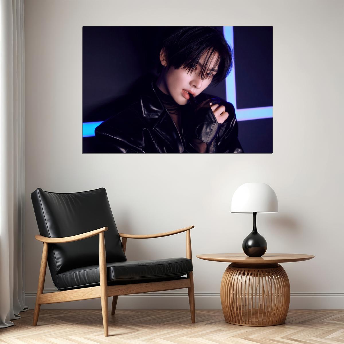 Zerobaseone Zb1 Ricky Poster Blue Paradise Album Seek Concept Photo Print K-Pop Home Decor For Living Room Aesthetic Kpop Male Boys Group Boy Band - xonomax