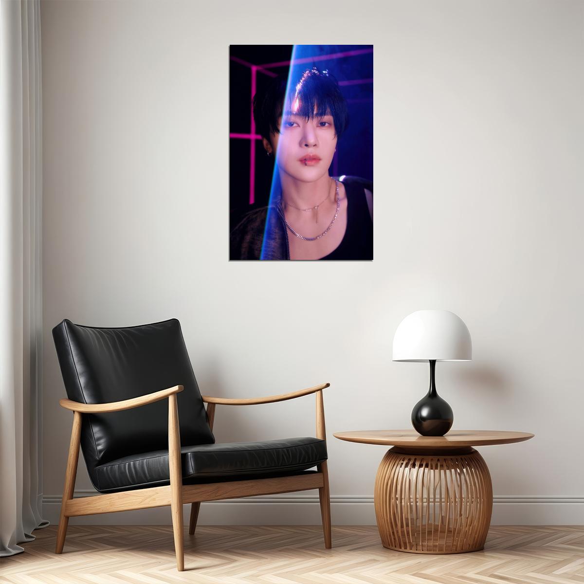 Zerobaseone Zb1 Seok Matthew Poster Blue Paradise Album Seek Concept Photo Print K-Pop Home Decor For Living Room Aesthetic Kpop Male Boys Group Boy Band - xonomax