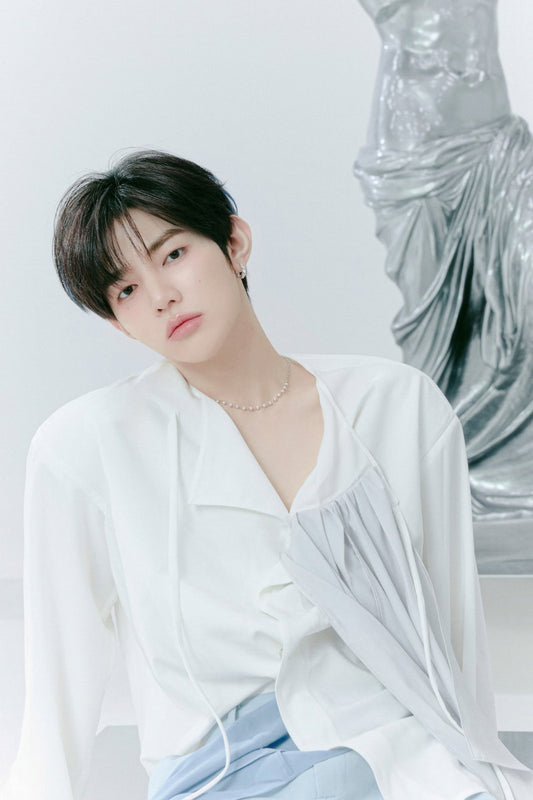 Zerobaseone Zb1 Zhang Hao Poster Blue Paradise Album Hide Concept Photo Print K-Pop Home Decor For Living Room Aesthetic Kpop Male Boys Group Boy Band - xonomax