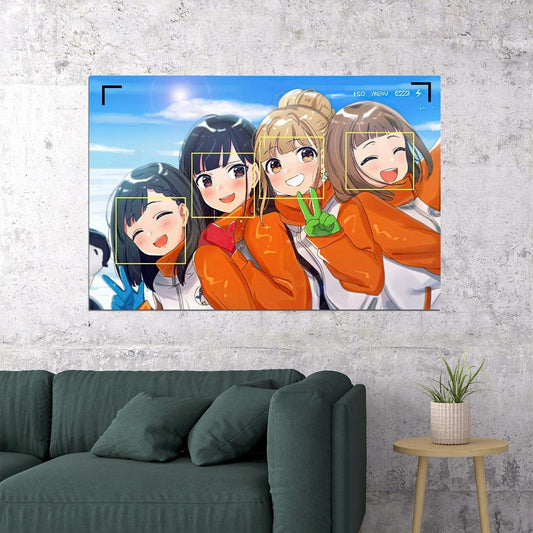 A Place Further than the Universe Anime Poster Sora yori mo Tooi Basho Print Manga Wall Art - xonomax