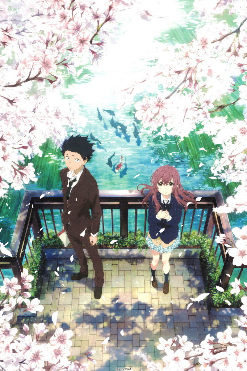 A Silent Voice Anime Poster Koe no Katachi Print Japanese Manga Wall Art - xonomax
