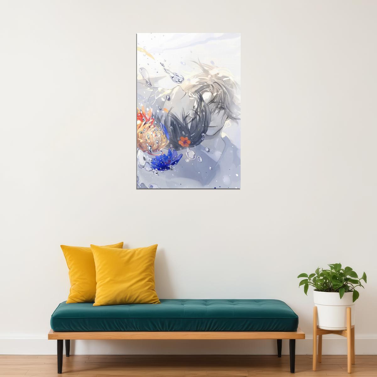 Descending Stories Anime Poster Shouwa Genroku Rakugo Shinjuu Print Japanese Manga Wall Art - xonomax