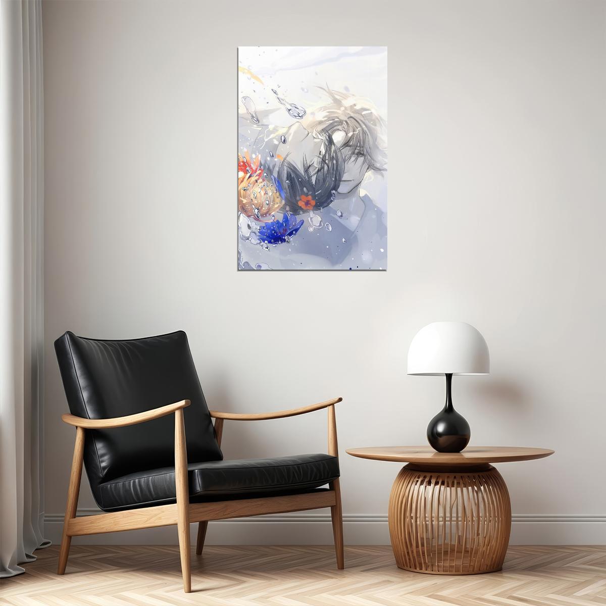Descending Stories Anime Poster Shouwa Genroku Rakugo Shinjuu Print Japanese Manga Wall Art - xonomax