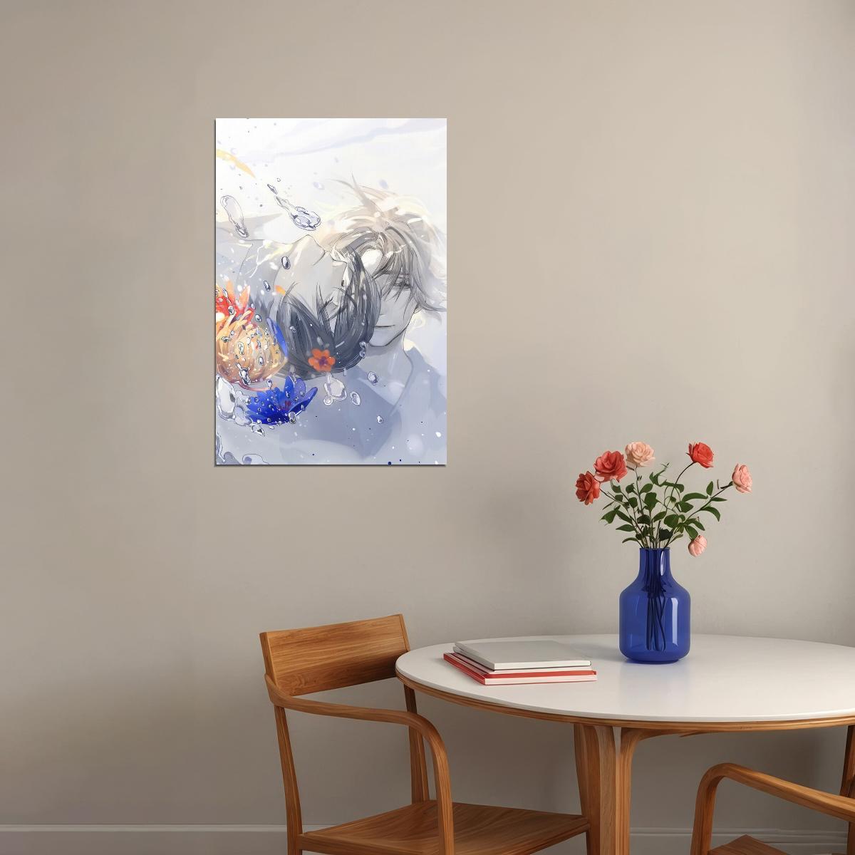 Descending Stories Anime Poster Shouwa Genroku Rakugo Shinjuu Print Japanese Manga Wall Art - xonomax
