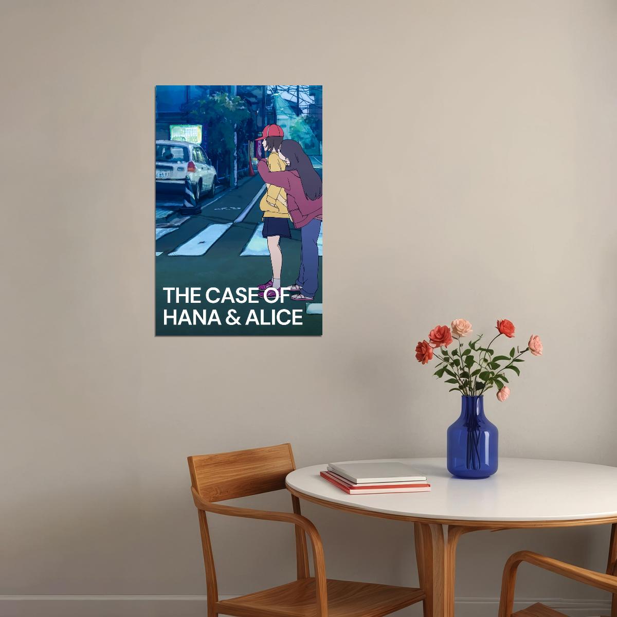 The Case of Hana and Alice Anime Poster Hana to Alice Satsujin Jiken Print Japanese Manga Wall Art