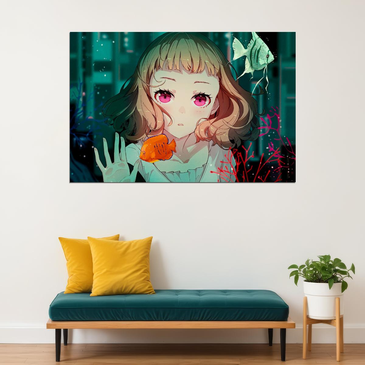 Josee the Tiger and the Fish Anime Poster Josee to Tora to Sakana-tachi Print Japanese Manga Wall Art