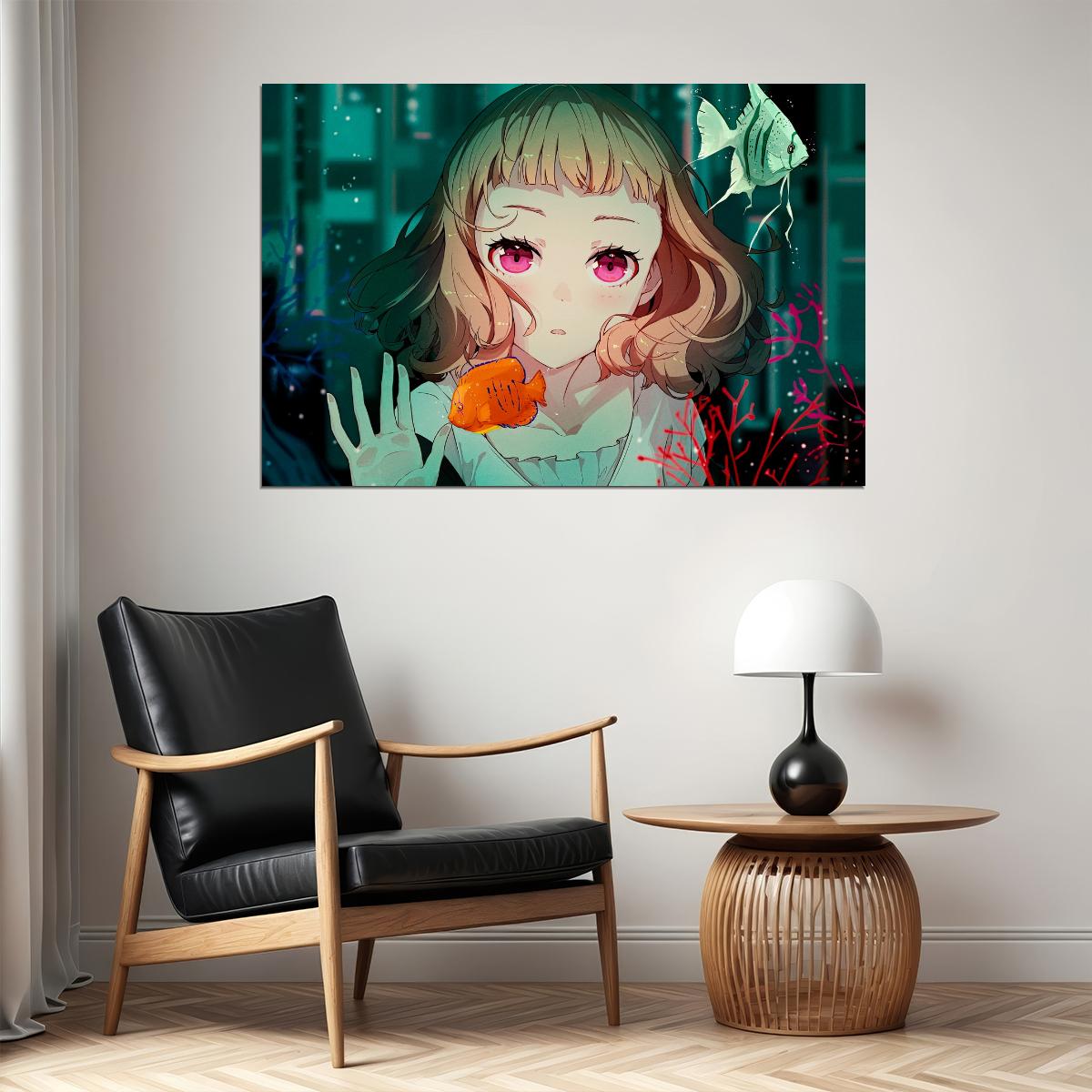 Josee the Tiger and the Fish Anime Poster Josee to Tora to Sakana-tachi Print Japanese Manga Wall Art
