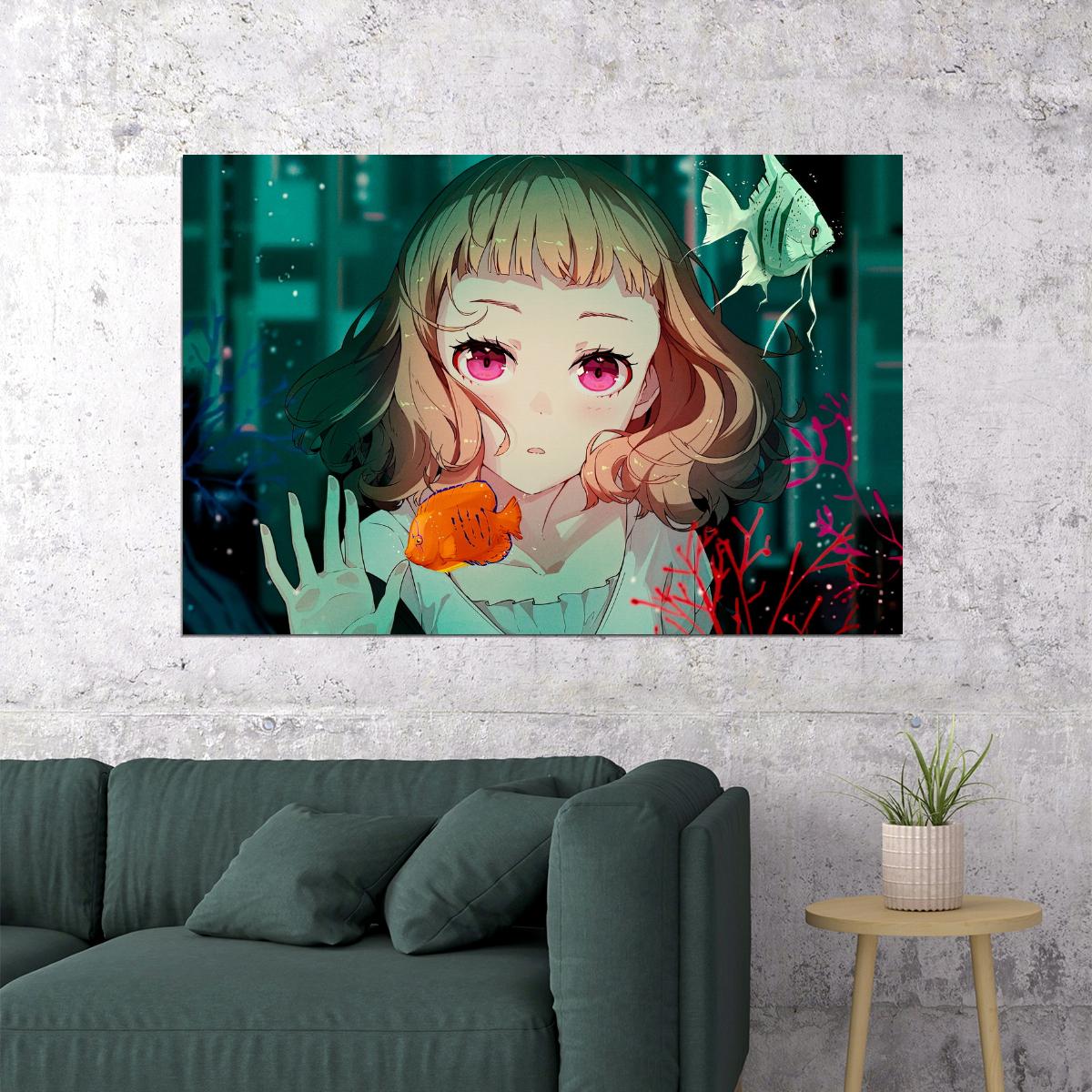 Josee the Tiger and the Fish Anime Poster Josee to Tora to Sakana-tachi Print Japanese Manga Wall Art