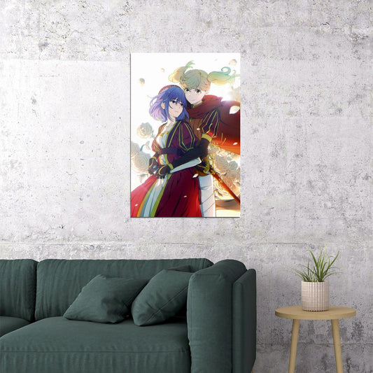 Kageki Shoujo Anime Poster Watanabe Sarasa and Narata Ai Print Japanese Manga Wall Art - xonomax